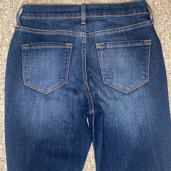 Old Navy dark denim jeans Sz 0 - Picture 5 of 6